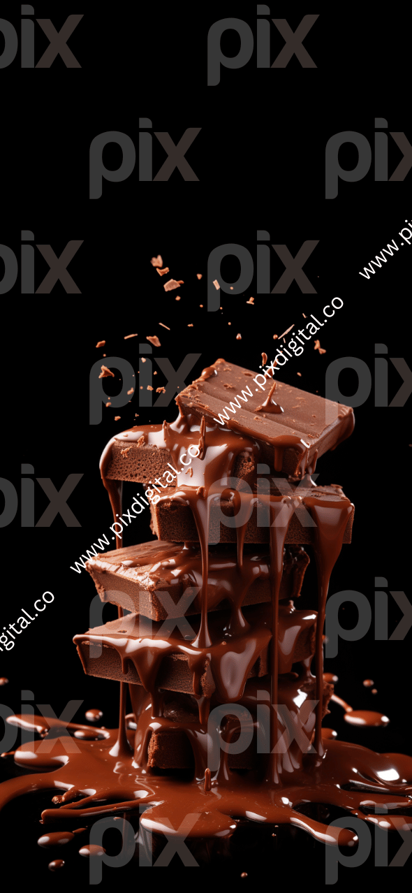 Chocolate Melt iPhone wallpaper