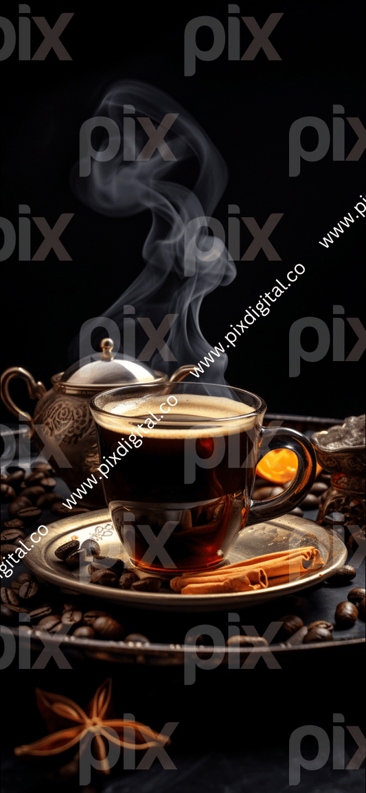 Black Coffee iPhone wallpaper