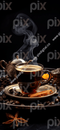 Black Coffee iPhone wallpaper