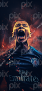 Kylian Mbappe iPhone wallpaper