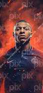 Kylian Mbappe iPhone wallpaper