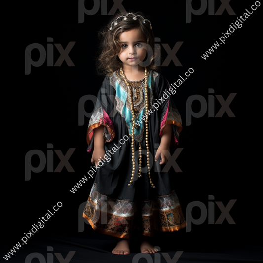 5 year old Kuwaiti girl