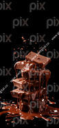 Chocolate Melt iPhone wallpaper