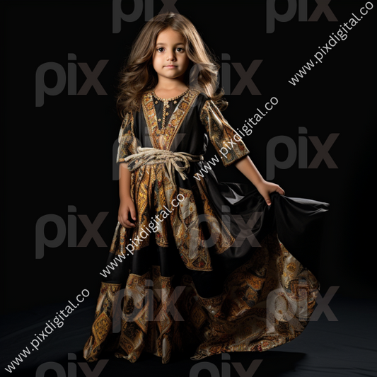 5 year old Kuwaiti girl