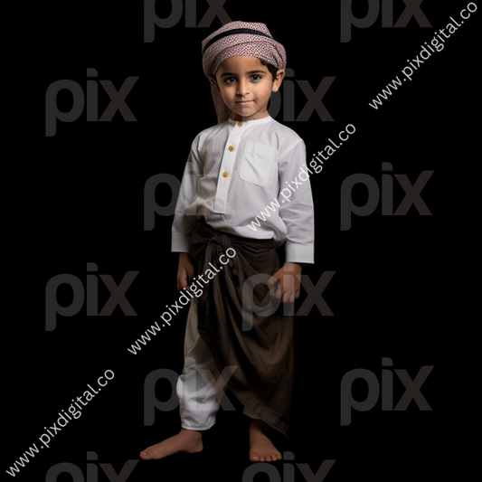 5 year old Kuwaiti boy